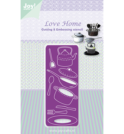 6002/0341 - Joy!Crafts - Gabarit vaisselle divers - Cutting & Embossing