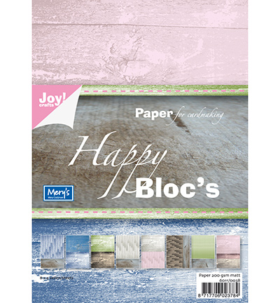 6011/0038 - Joy!Crafts - Bloc papier bois - Paper bloc, A5