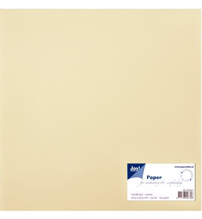 8013/0031 - Joy!Crafts - Cardstock-Crème - Cardstock, 30.5x30.5cm