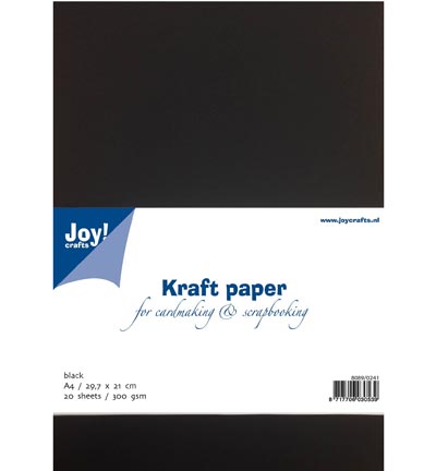 8089/0241 - Joy!Crafts - Noir - A4, 300 grams