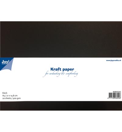 8089/0242 - Joy!Crafts - Noir - A5, 300 grams