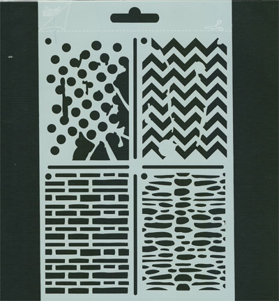 6002/0820 - Joy!Crafts - Stencil ATC - Poly Besa Stencil