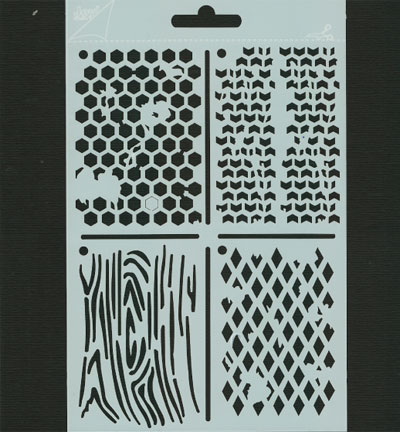 6002/0819 - Joy!Crafts - Stencil ATC - Poly Besa Stencil