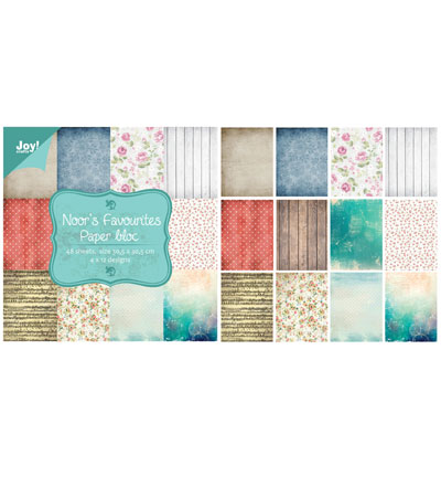 6011/0710 - Joy!Crafts - Noor's Favourites - Paper Pad 30.5 x 30.5cm