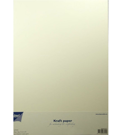 8089/0231 - Joy!Crafts - Wit - A4, 300 grams