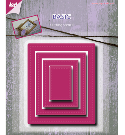 6002/0489 - Joy!Crafts - Basic Mery rectangle - Cutting & Embossing