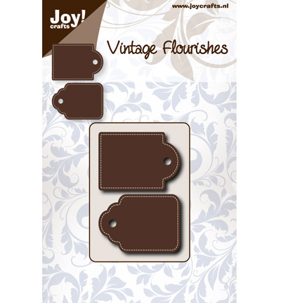 6003/0062 - Joy!Crafts - Double étiquette - Cutting Vintage Flourishes