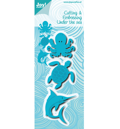 6002/0497 - Joy!Crafts - Pieuvre,tortue, requin - Cutting & Embossing