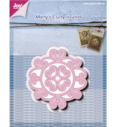 6002/0517 - Joy!Crafts - Mery's curly rond - Cutting