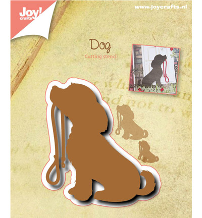 6002/0521 - Joy!Crafts - Silhouette chien et laisse - 