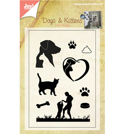 6410/0400 - Joy!Crafts - Chien et chat - 