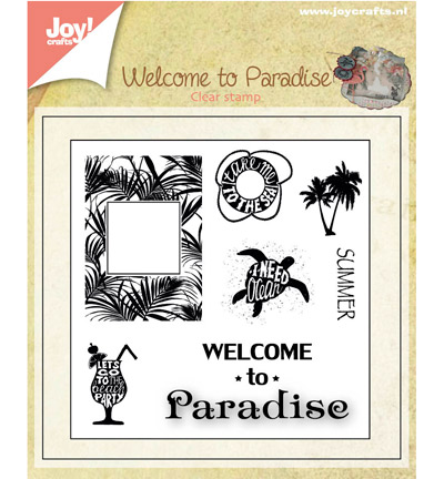 6410/0398 - Joy!Crafts - Welcome to paradise - 