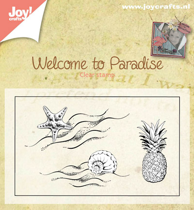 6410/0397 - Joy!Crafts - Welcome to paradise klein - Maritime