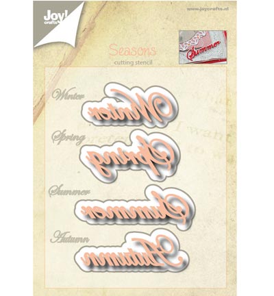 6002/0551 - Joy!Crafts - Saisons ENG - Textes