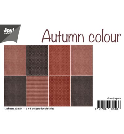 6011/0506 - Joy!Crafts - Autumn colour - Papier Set A4