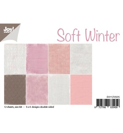 6011/0505 - Joy!Crafts - Soft winter - Papier Set A4