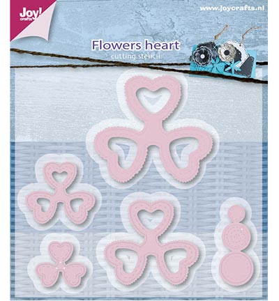6002/0597 - Joy!Crafts - Fleurs coeur Mery (5) - Cutting