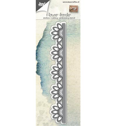 6002/0646 - Joy!Crafts - Bordure fleurs - Cutting & Embossing