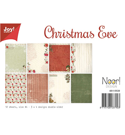 6011/0520 - Joy!Crafts - Merry Christmas - Papier Set A4