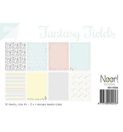 6011/0566 - Joy!Crafts - Papierset - Fantasy Fields - 