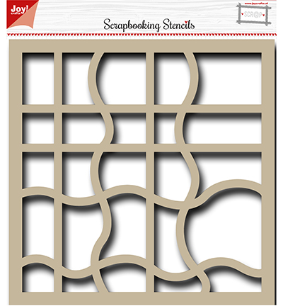 6002/0867 - Joy!Crafts - Scrap! Pochoir Scrapbooking - Vagues - Vagues
