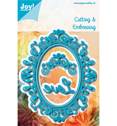 6002/1112 - Joy!Crafts - Déc.-embosse - Noor! - Ovale Sophia - 
