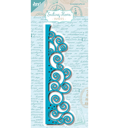 6002/1128 - Joy!Crafts - Découpe- Sailing Home - Vagues - Bords, coins