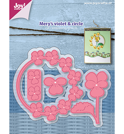 6002/1214 - Joy!Crafts - Déc.&Emb. – Mery s Violettes/cercle - Cercles