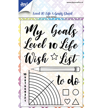 6410/0518 - Joy!Crafts - Dayenne - Level 10 Life& Goals Chart - 