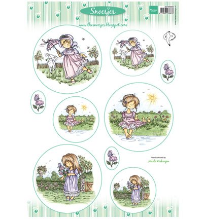 3DHM0069 - Marianne Design - Girls - Snoesjes