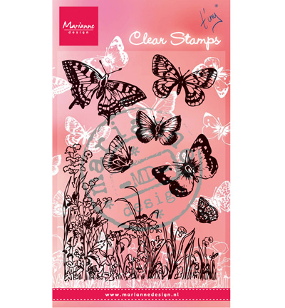 CS0926 - Marianne Design - Papillon et Fleur - Général