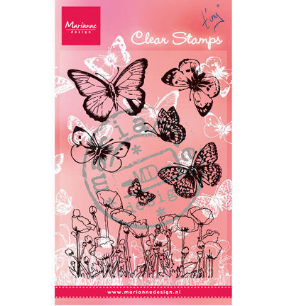 CS0927 - Marianne Design - Papillon et fleur - Général
