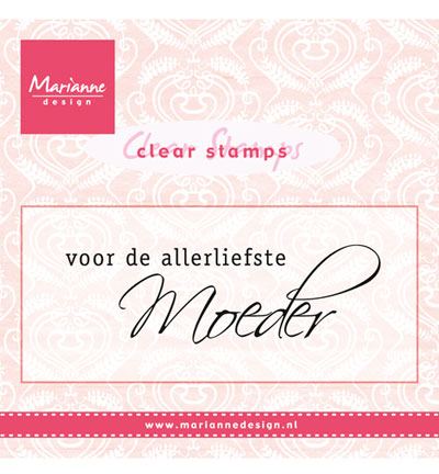 CS0931 - Marianne Design - Voor de allerliefste MOEDER - Textes