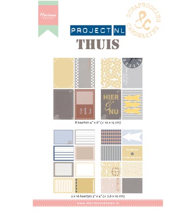PL2501 - Marianne Design - Maison - Project NL Card Set