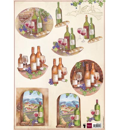 EWK1237 - Marianne Design - Merlot - Général
