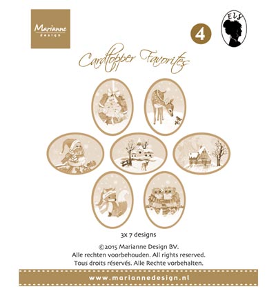 CT1504 - Marianne Design - Favorites-Els - 