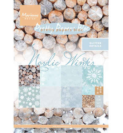 PK9128 - Marianne Design - Nordic winter - Pretty Papers Blocks