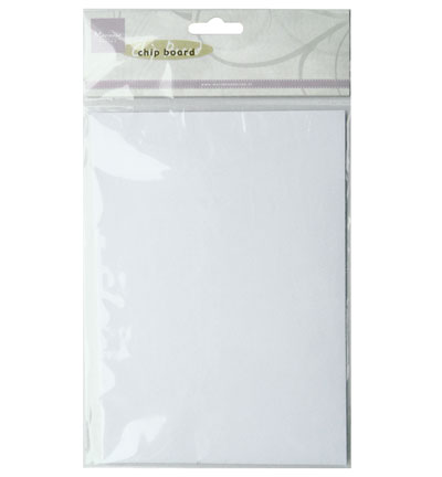 CB5501 - Marianne Design - Chipboard blanc - A5, 0.7mm