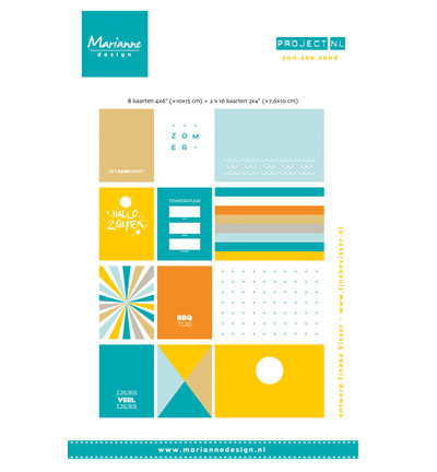 PL2505 - Marianne Design - Eté - Project NL Card Set