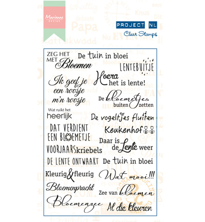 PL1523 - Marianne Design - Bloemen - Project NL