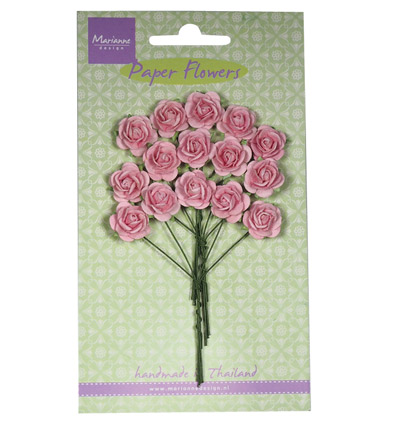 RB2245 - Marianne Design - Roses - light pink - Paper Flowers