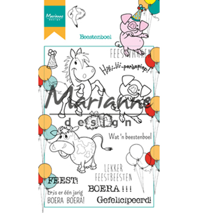 HT1606 - Marianne Design - Beestenboel - Animaux