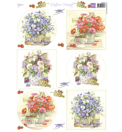 MB0160 - Marianne Design - Matties beau bouquet - Mattie