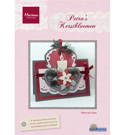 BR1406 - Marianne Design - Petra's kerstbloemen - NL - Petra's Kaarten