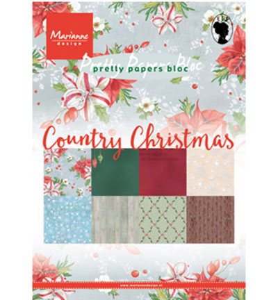 PK9139 - Marianne Design - Country Christmas - Pretty Papers Blocks