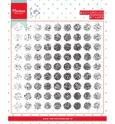 CS0977 - Marianne Design - Distressed dots - 