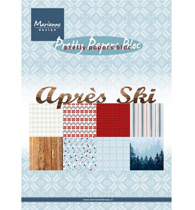 PK9142 - Marianne Design - Après ski - Pretty Papers Blocks