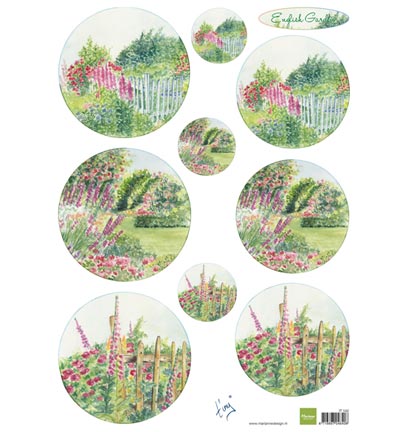 IT592 - Marianne Design - Tiny's English garden - Roses - Tiny