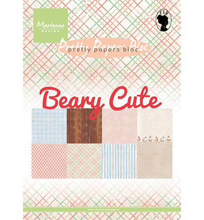 PK9145 - Marianne Design - Beary cute - Pretty Papers Blocks