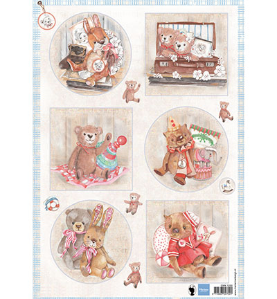 EWK1250 - Marianne Design - Teddy bears 2 - Els(EWK)
